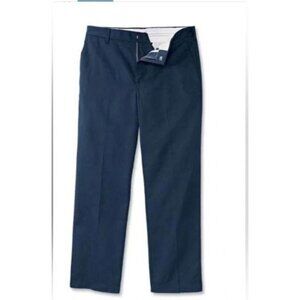 WearGuard Navy Blue Work Pants 50x34 65% Polyester 35% Cotton Durable Profession